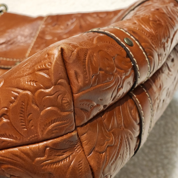 Patricia Nash Embossed Leather Handbag - Picture 3 of 13